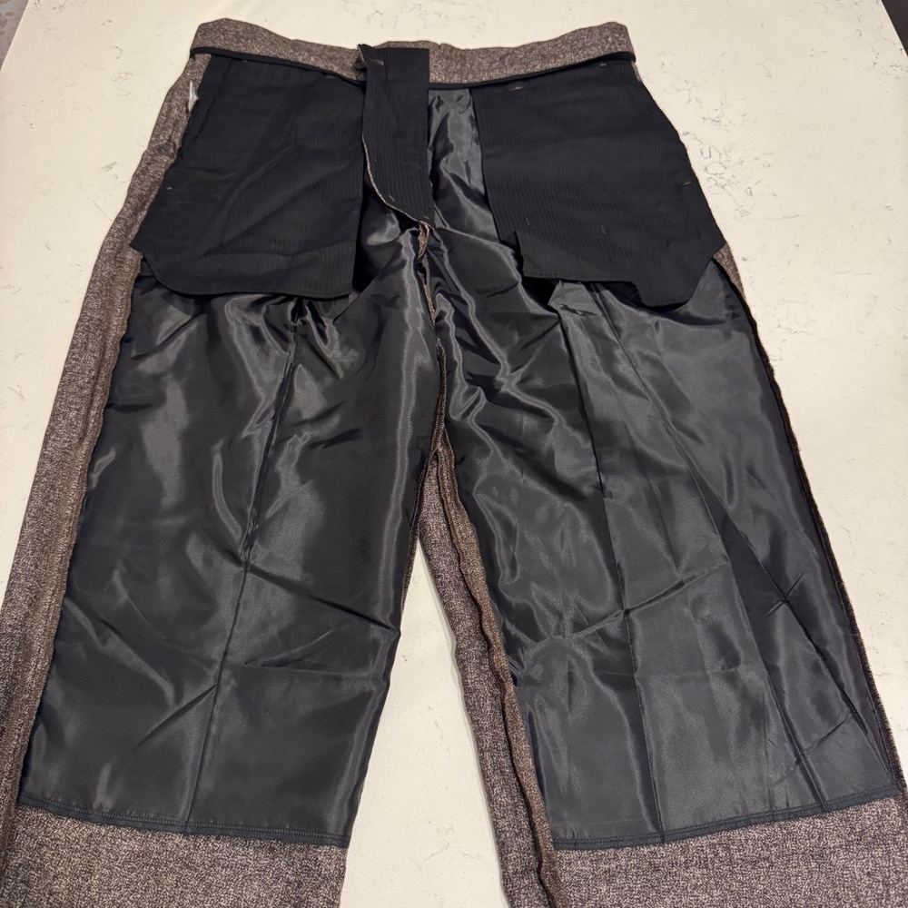 Bonobos Brown Pleated Wool Dress Pants - Picture 8 of 9